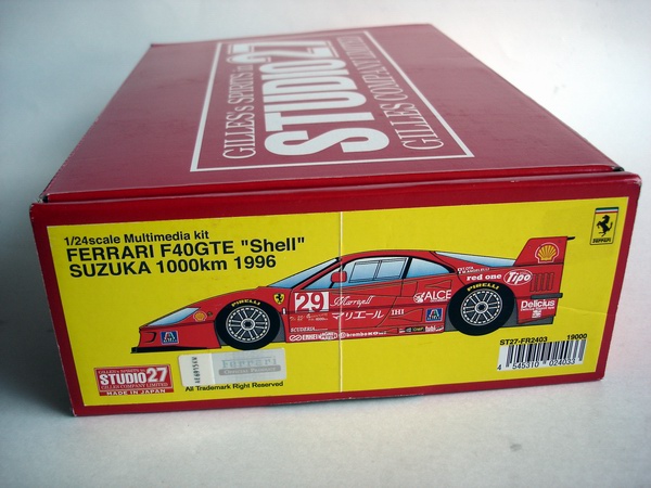 フェラーリ F40 コンペティツィオーネ IMSA 1990 [ 1/24 スタジオ27